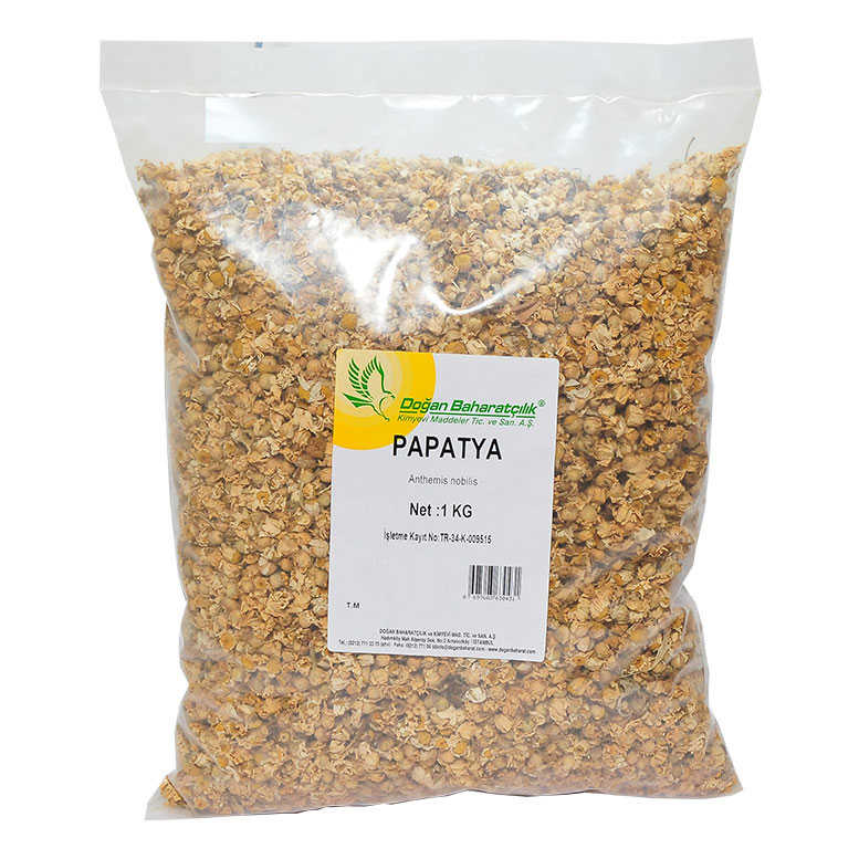 Chamomile Flower Natural 1000 Gr Package