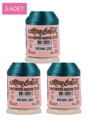 3 Pieces Altinbasak Oya and Lace Floss 20 gr - Turk - No: 292