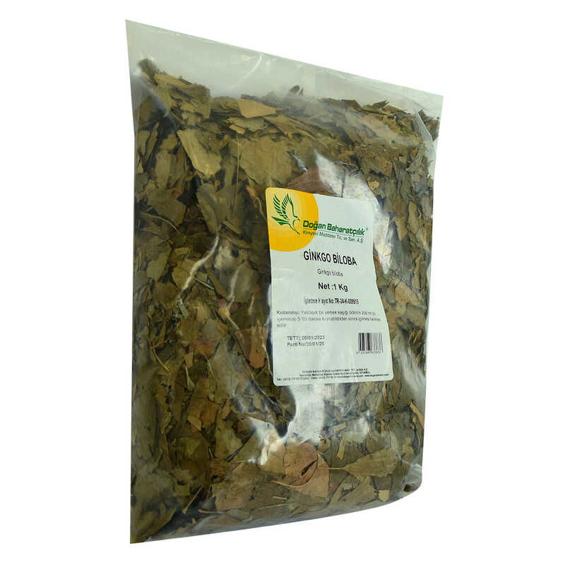 Ginkgo Biloba Herb Natural 1000 Gr Package