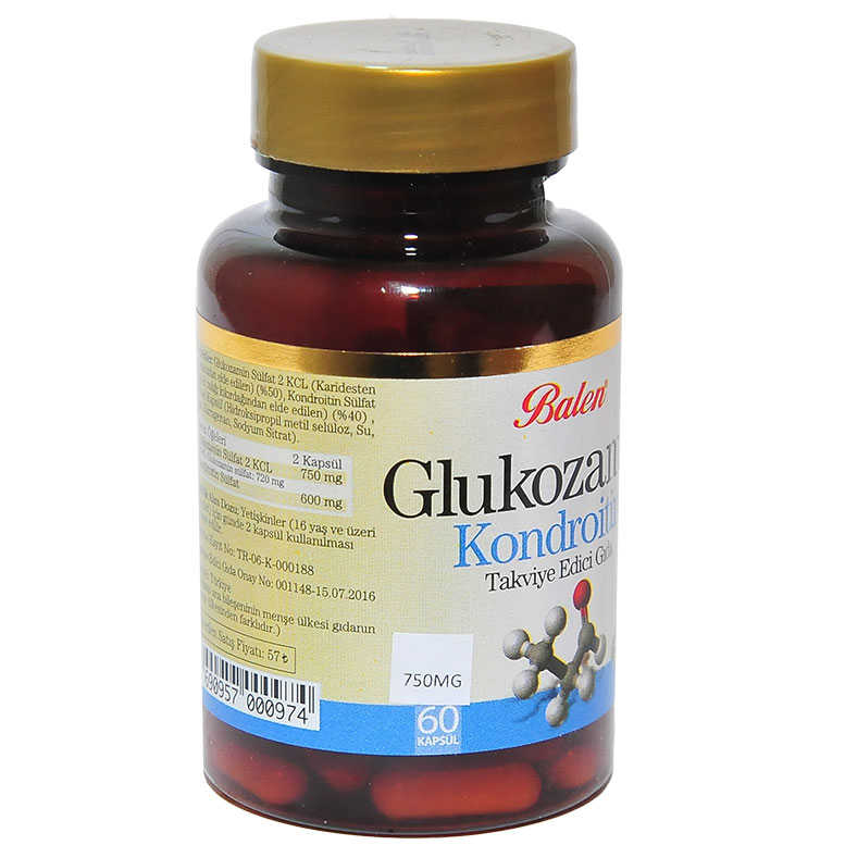 Glucosamine Chondroitin 60 Capsules