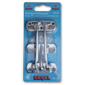 Basel Door Safety Clamp Chrome