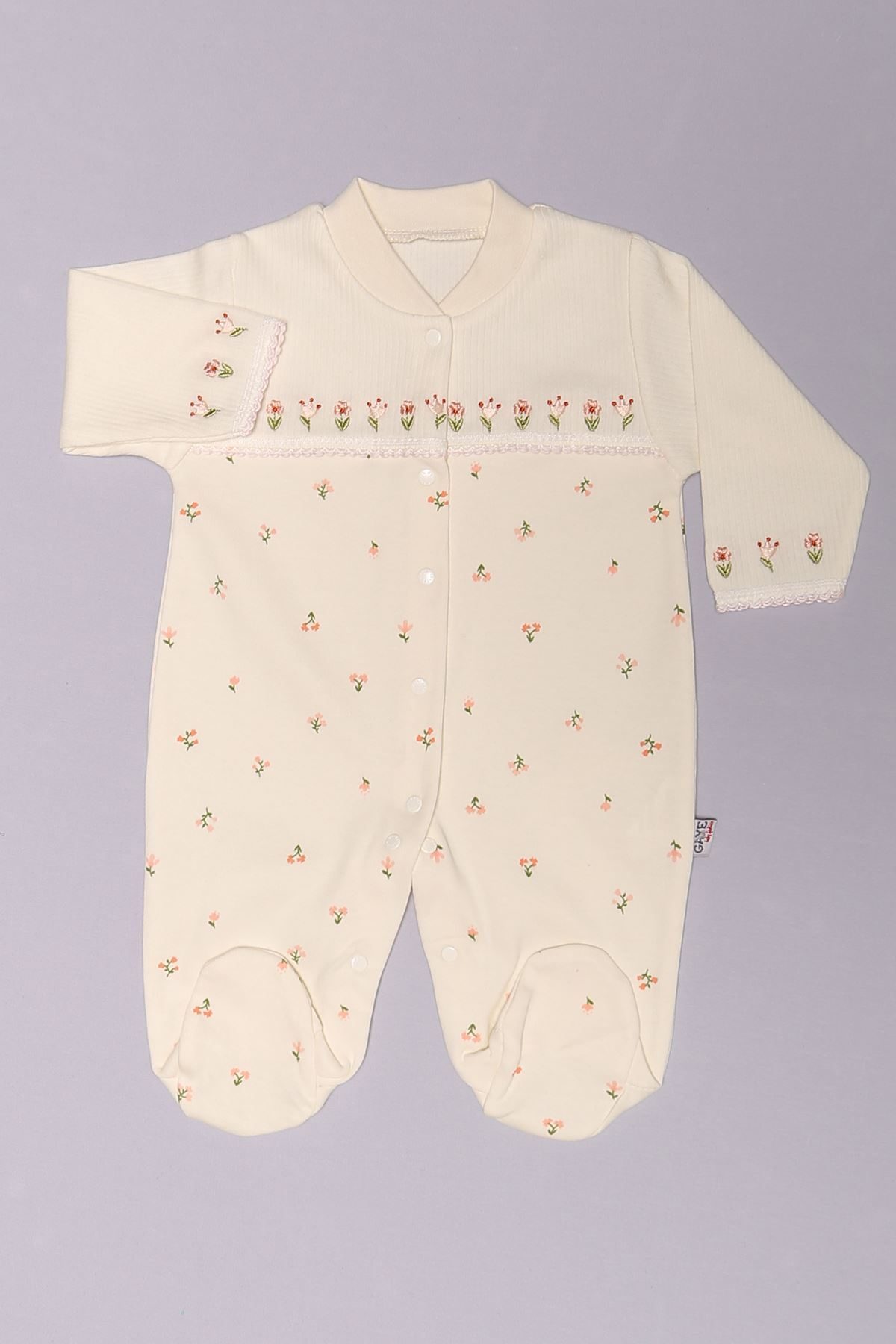 1-6 Month Baby Jumpsuit Ecru