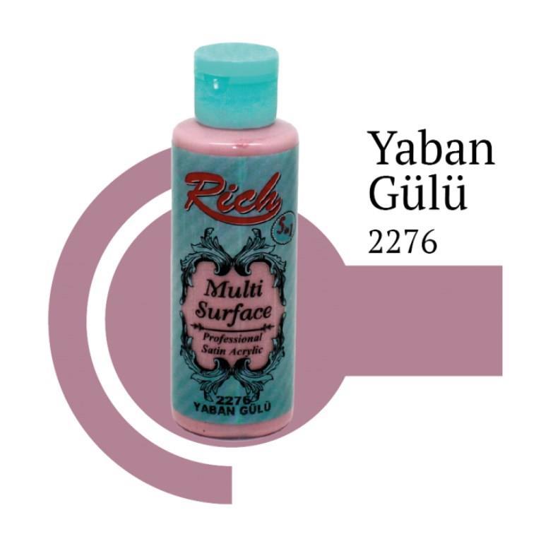 Rich Multi Surface 2276 Wild Rose Acrylic Paint 120 cc