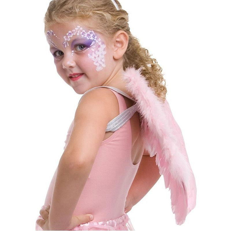 Pink Colorful Medium Size Children's Angel Wing 40x60 cm