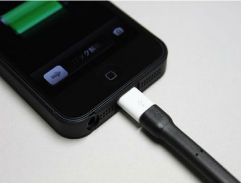 Android Charger Cable to iPhone 5 Lightning Converter