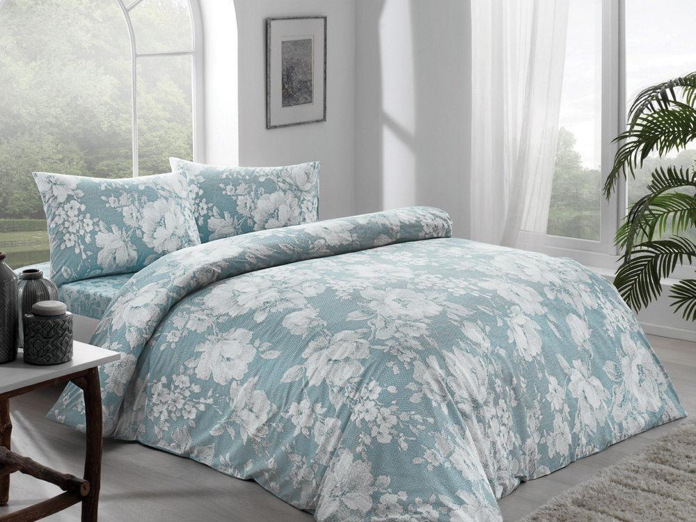 Ranforce Single Duvet Cover Set Abril Blue