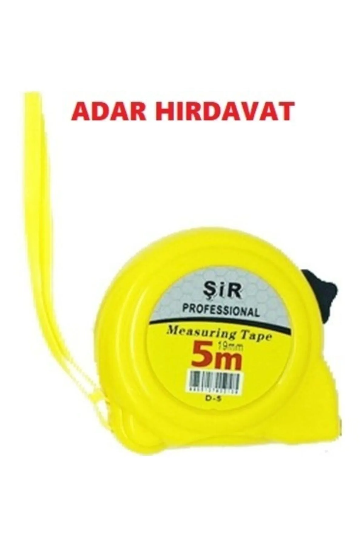 Tape Measure Yellow Black Professional 3x19Mm Turk-ÖZŞ-8879