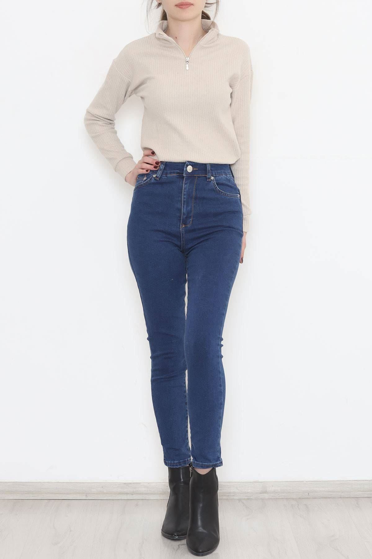 Narrow Leg Jeans Mavi1