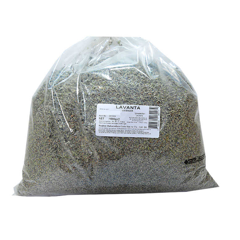 Lavender Flower Natural 1000 Gr Package