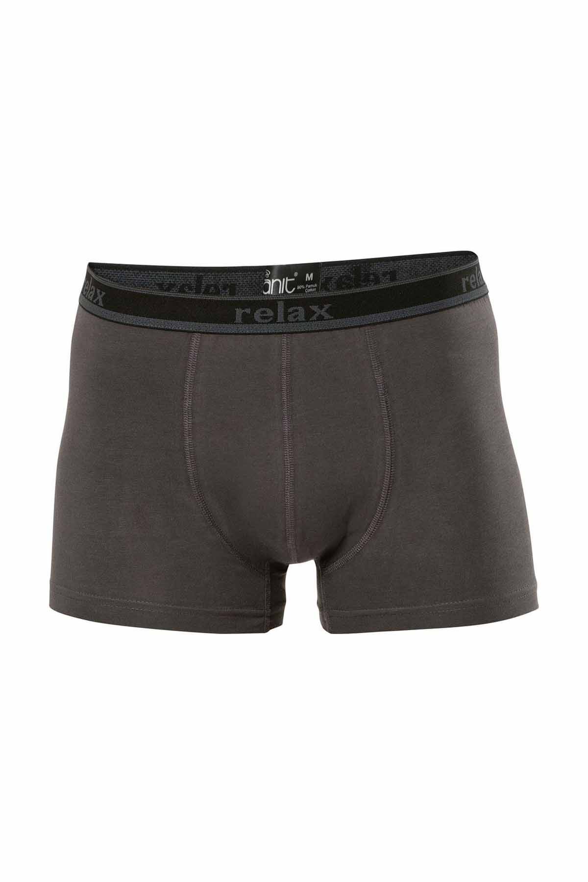 Relax Cotton Stretch Men's Boxers Smoked - 1268A