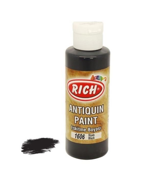 Rich 1606 Black 120 ml Tumbled Wood Stain