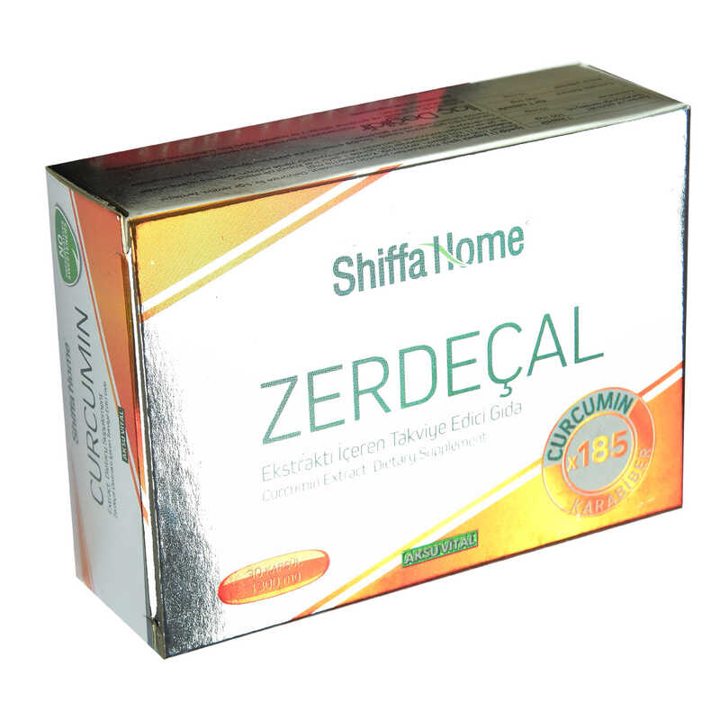 Shiffa Home Turmeric Extract Soft 1300 Mg x 30 Capsules