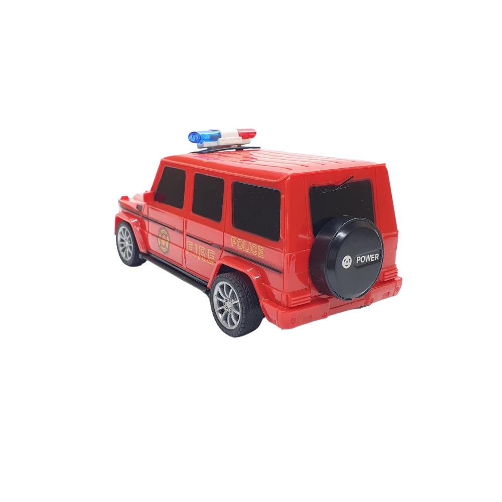 Remote Control Mercedes Police Jeep 1:20 Scale 18 Cm Red