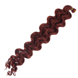 Water Wavy Look Hair / Red Copper