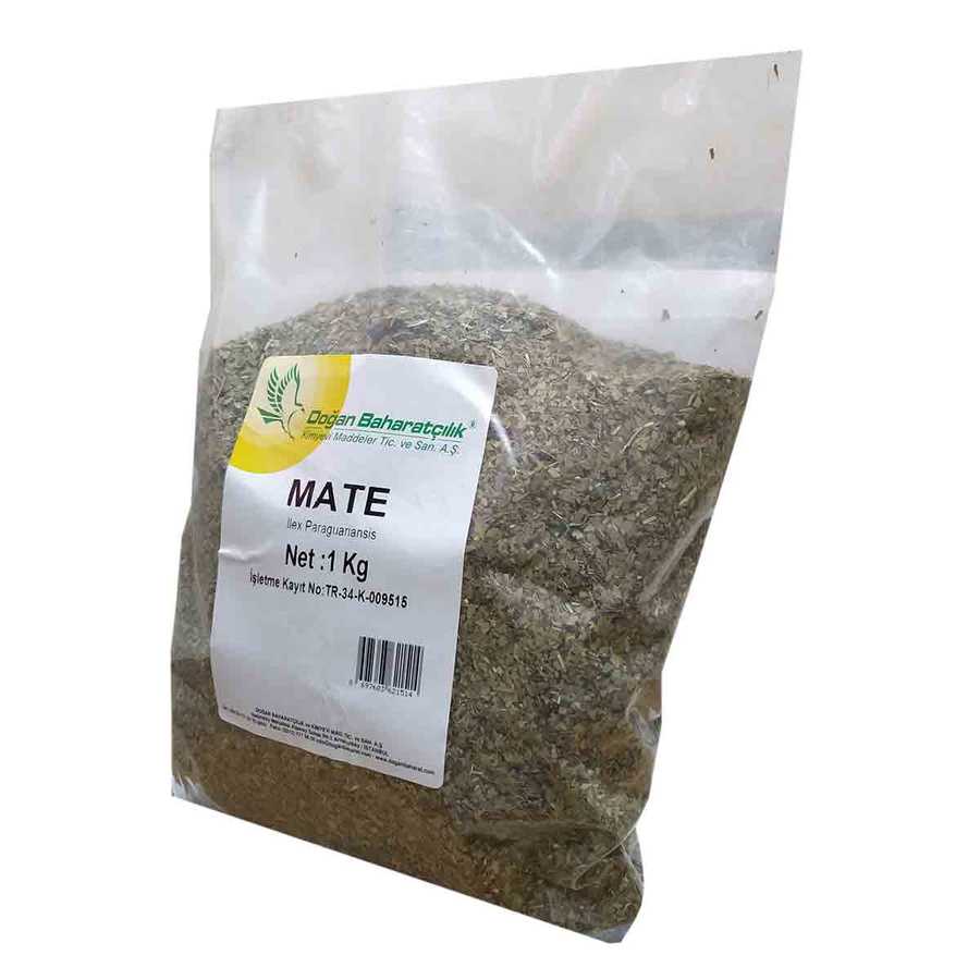 Mate Leaf Herb Natural 1000 Gr Package