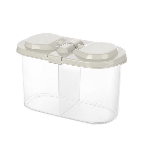 2 Compartment Storage and Supply Container 1200 ML