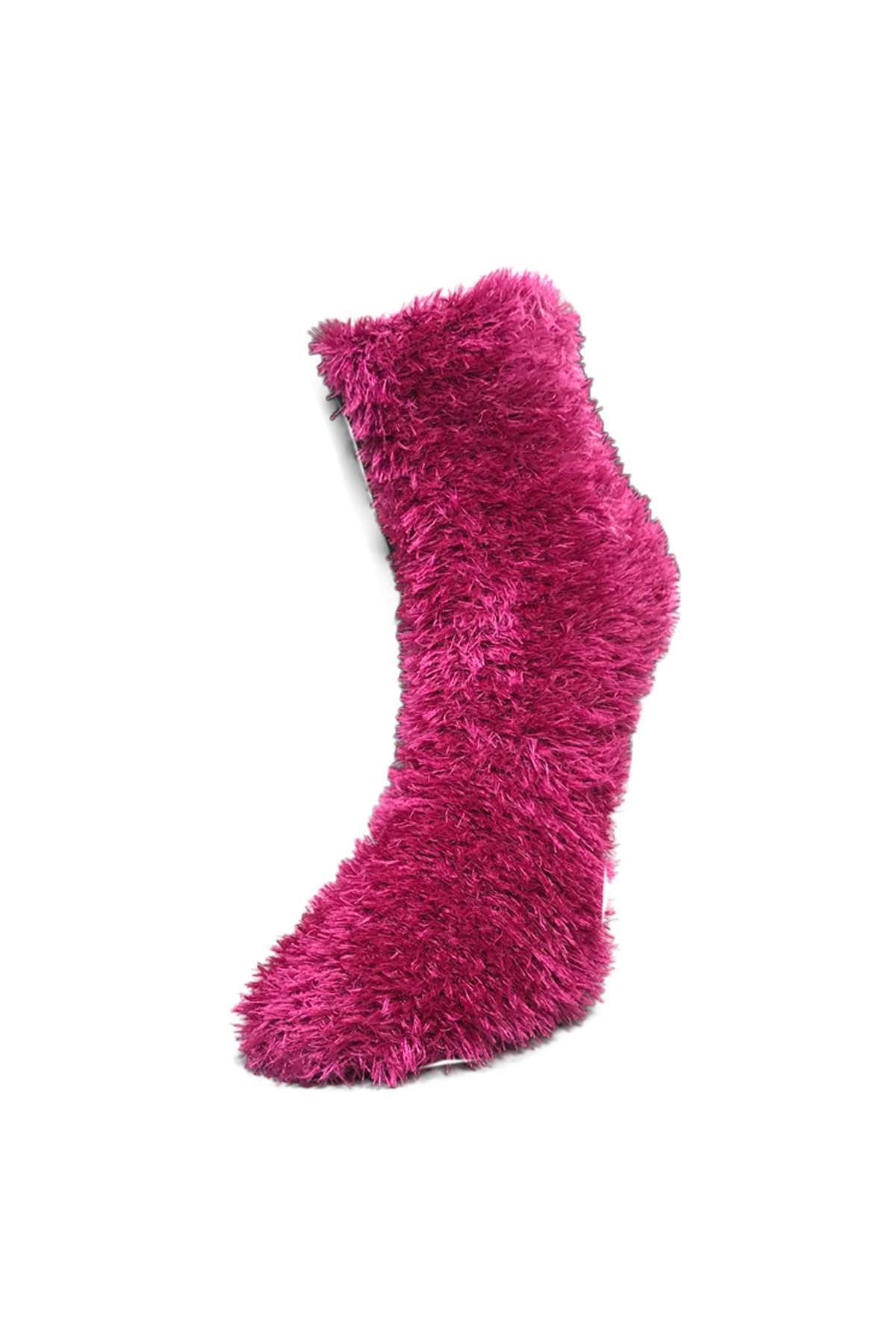 6 Pcs Seamless Fuzzy Warm House Socks