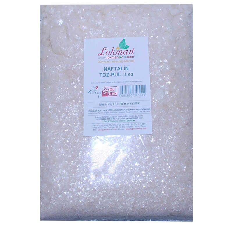 Naphthalene Powder Flakes 5000 Gr Package