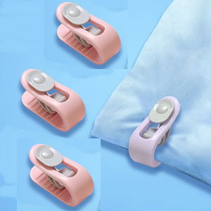 4Pcs Pinless Duvet Cover Duvet Cover Fixing Clips Set with Pegs