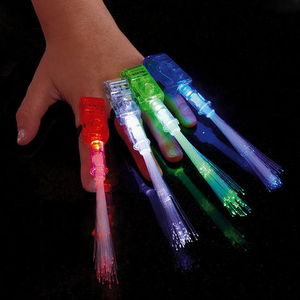 Led Illuminated Colorful Tassel Finger Light 4 Colors 4 Pcs