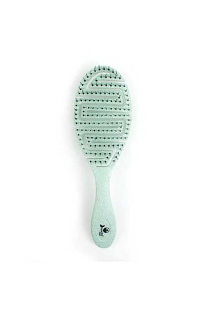 Pro Vegan Detangling Combing Hair Brush Green 1 Piece