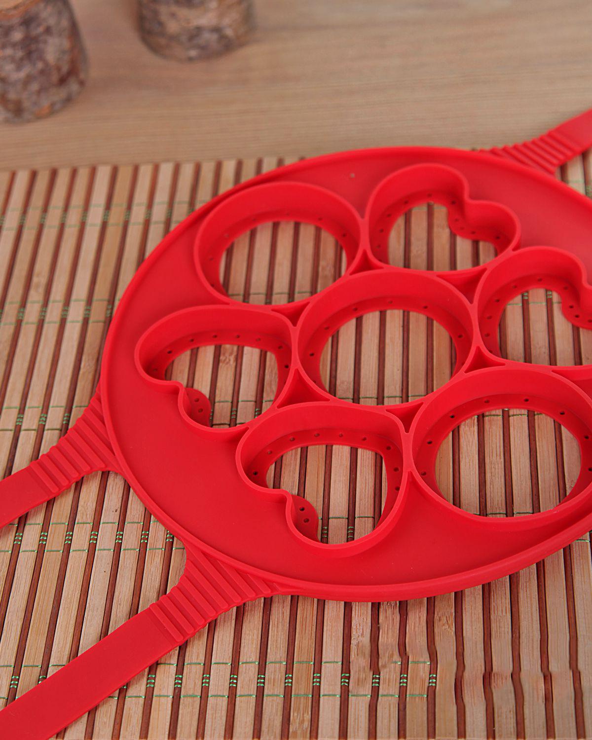 Silicone Heart Egg Shaper (Asorti)