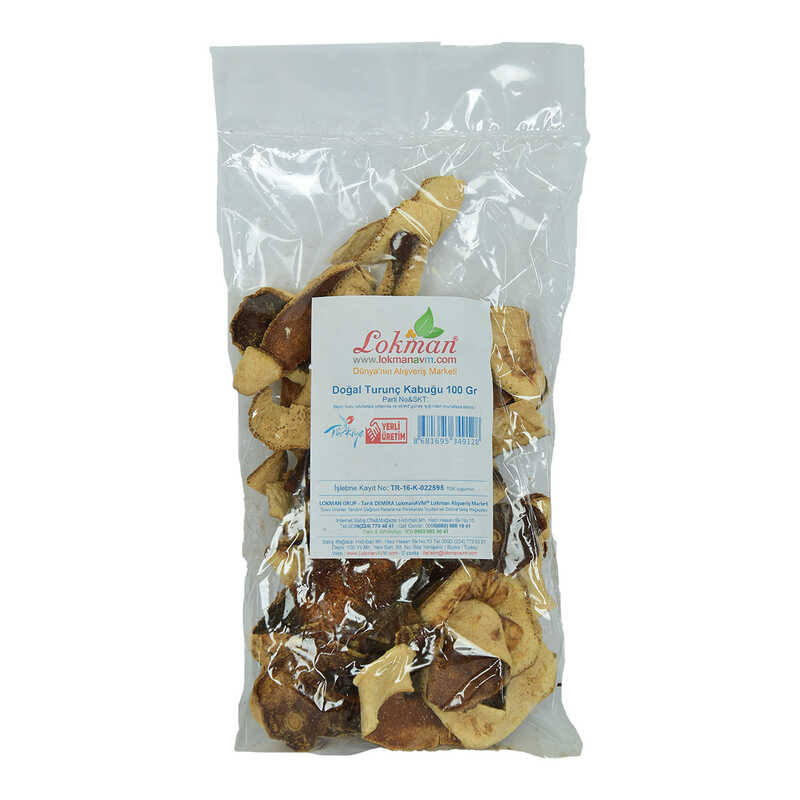 Citrus Peel Natural 100 Gr Package