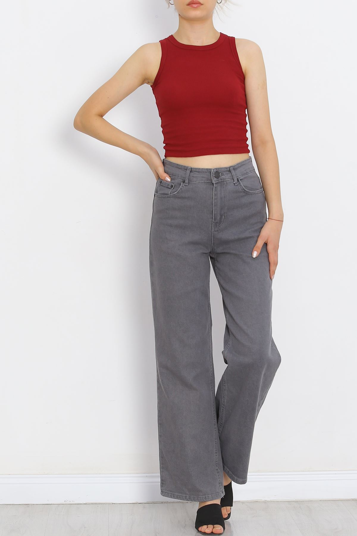 Palazzo Jeans Pants Lightfume2