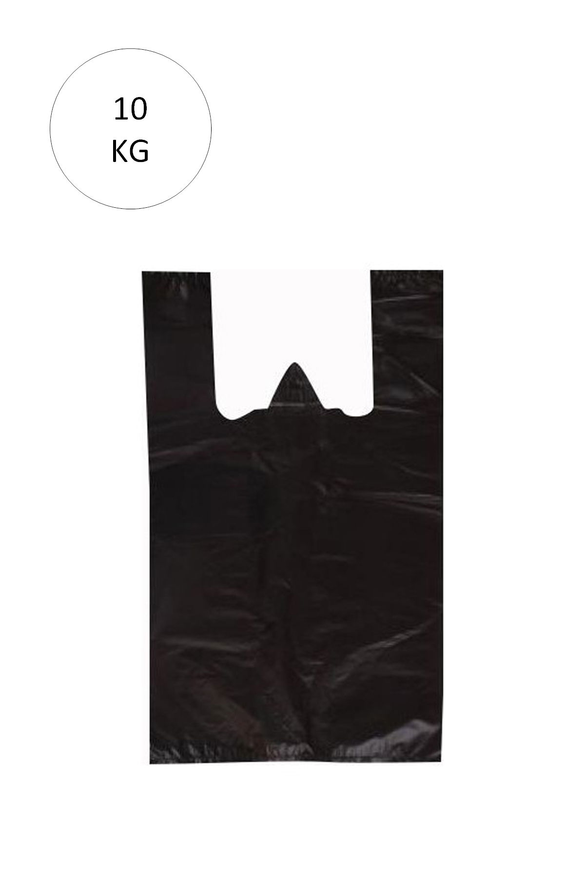 Black Athlete Bag Mini Size 20x34 cm Approximately 2.350 Pieces 10 Kg