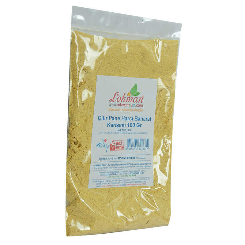 Crispy Breading Spice Mix 100 Gr Package