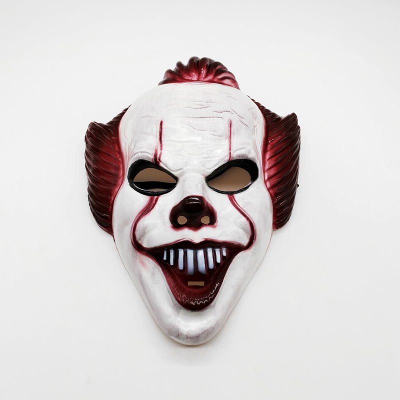 Plastic Joker Mask Killer Clown Mask