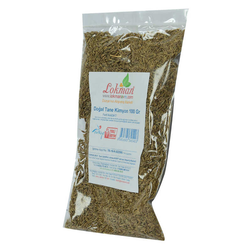 Cumin Natural Grain 100 Gr Package