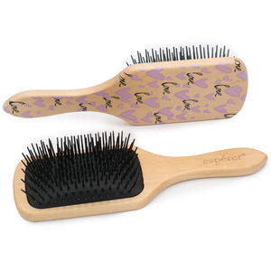 Wooden, Bunless and Printed Special Hair Detangling Brush / JT8586/01