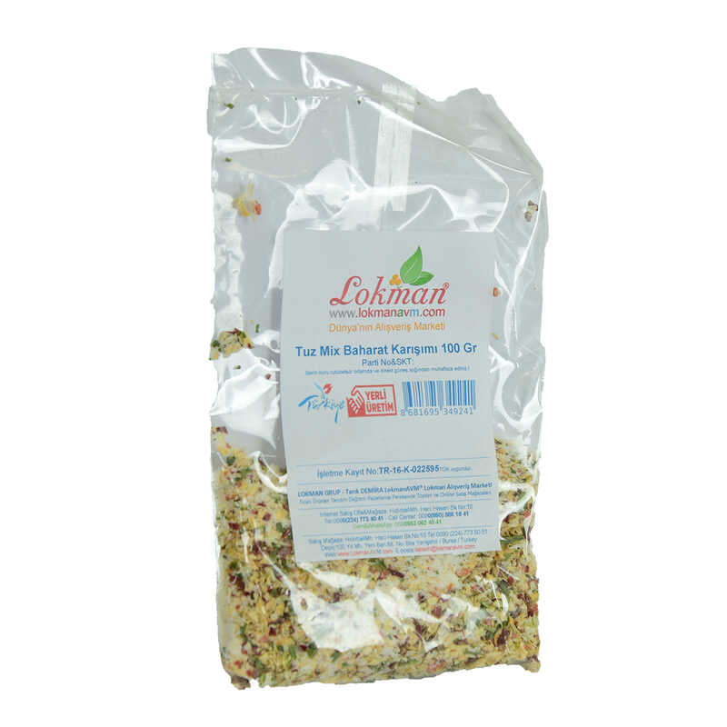 Salt Mix Spice Mix 100 Gr Package