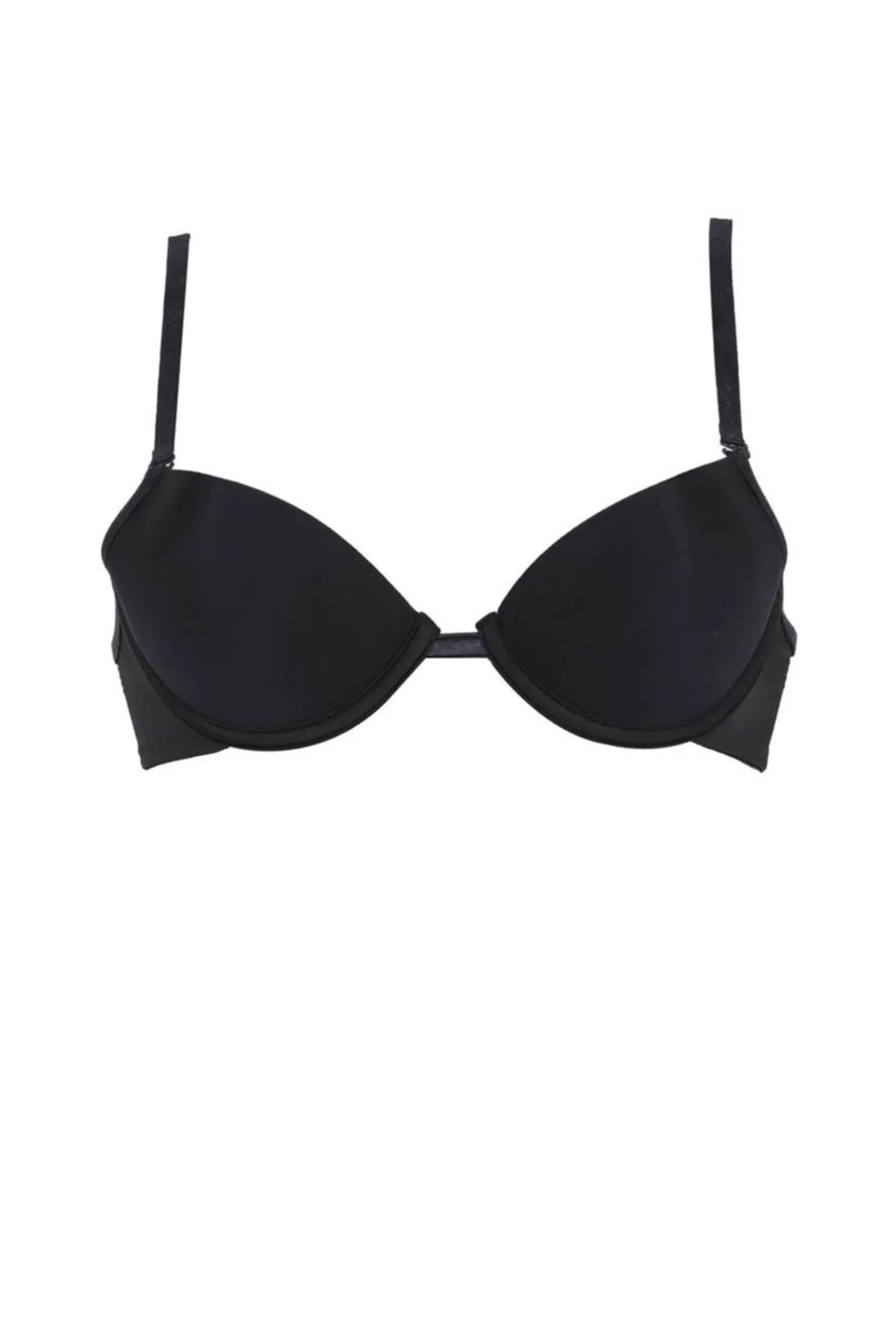 Women's Black Unpadded Basic Bra 2450