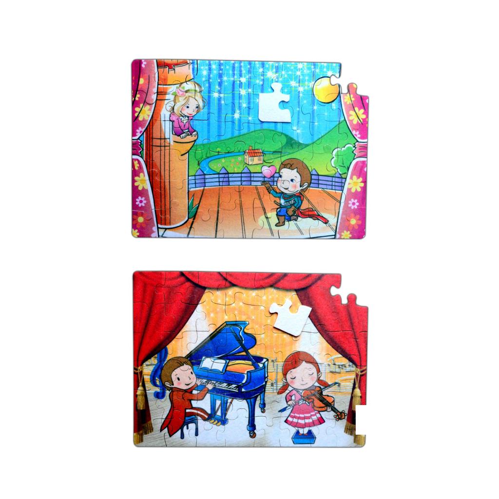 Scene 5+ Felt Jigsaw Puzzle - 5 Years Puzzle