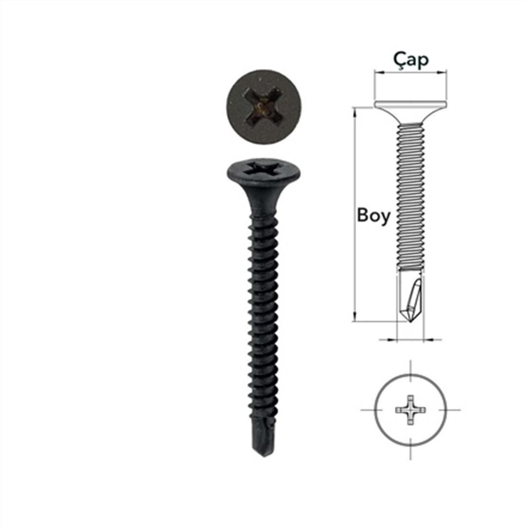 Akdeniz 3.5x35 Self Drilling Drywall Screw 1000 Pieces