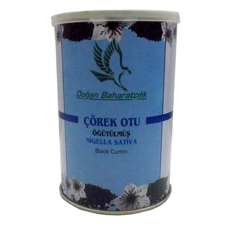 Black Cumin Seed Natural Ground Tin Box 150 Gr