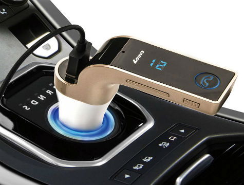 Carg7 Bluetooth Car FM Transmitter with Usb Input