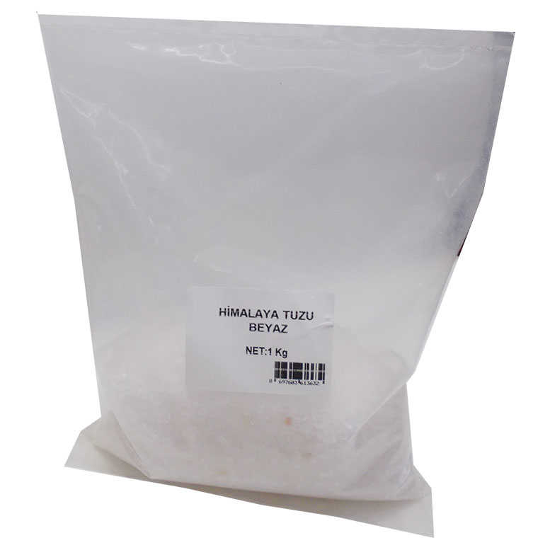 Edible Himalayan Crystal Rock Salt Pebble White 1000 Gr