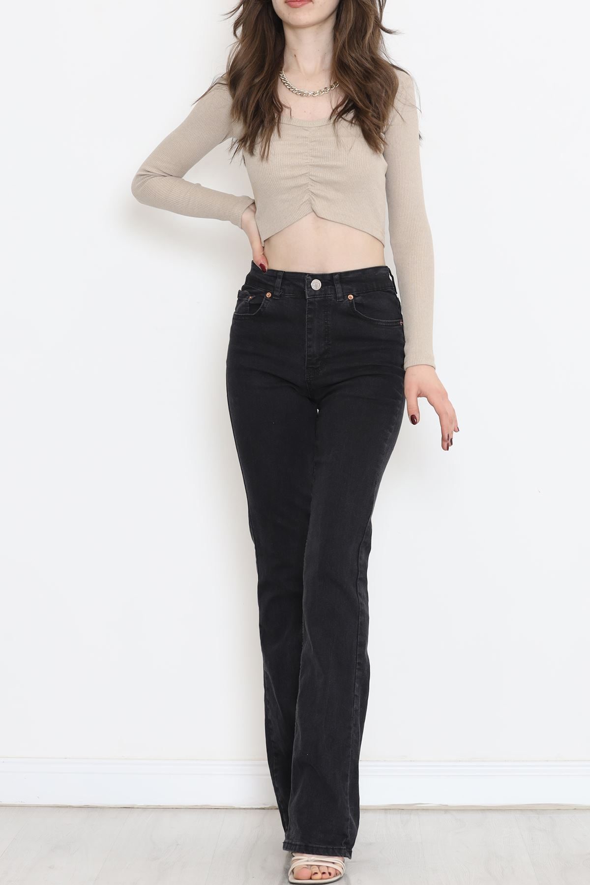 Flared Jeans Trousers Koyufüme5