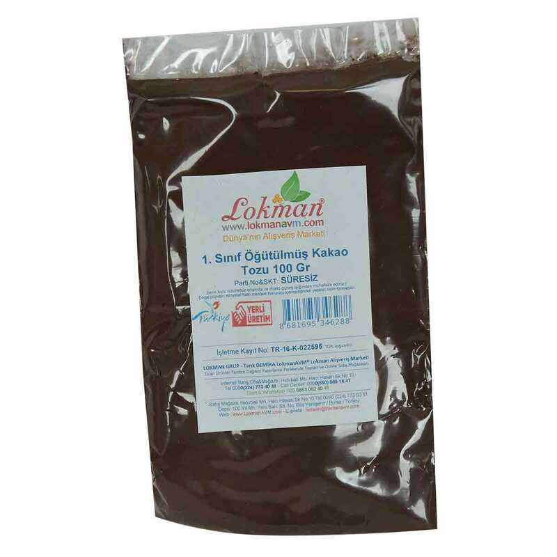 1st Grade Ground Cocoa Powder 100 Gr Package