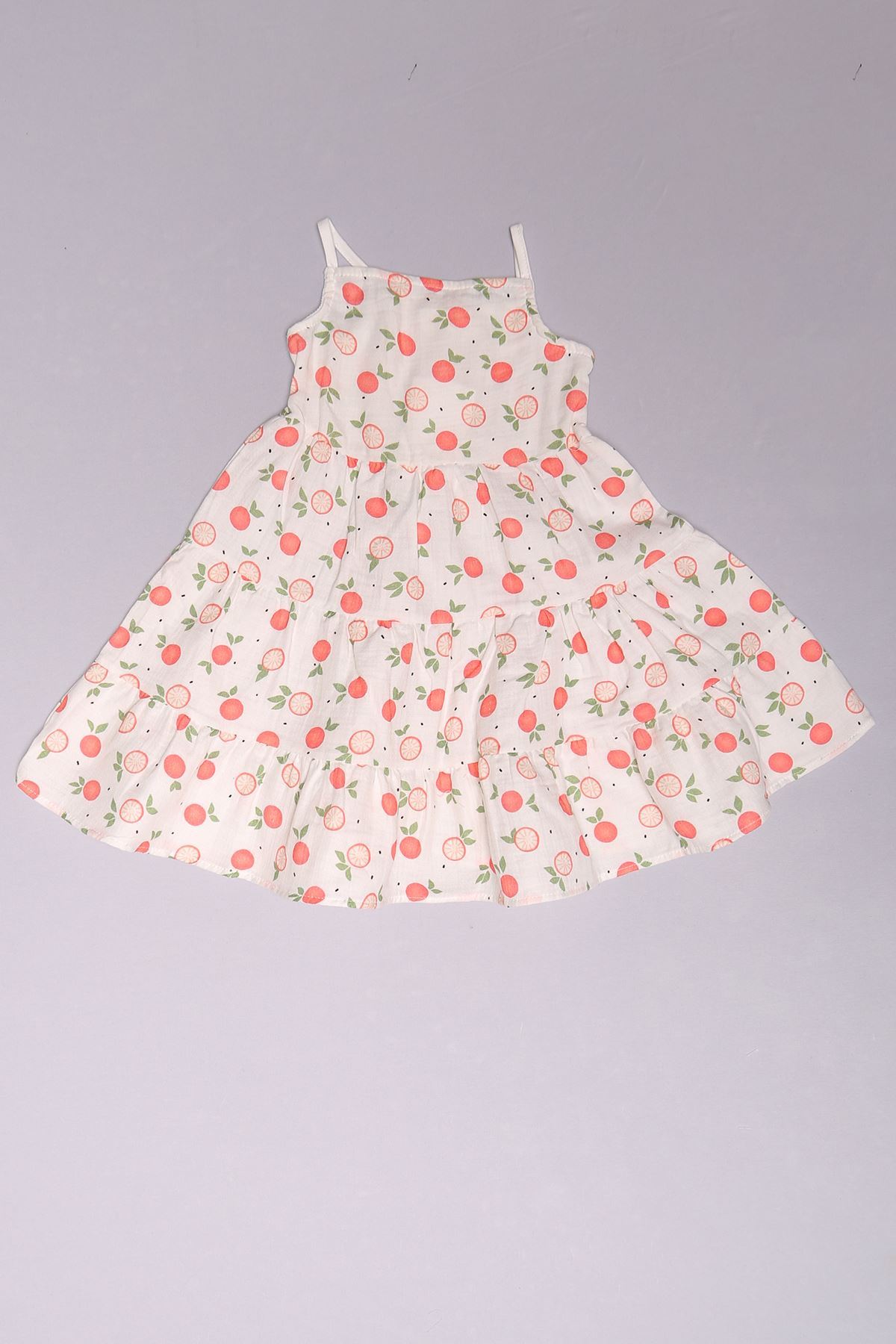 3-7 Years Child Dress White