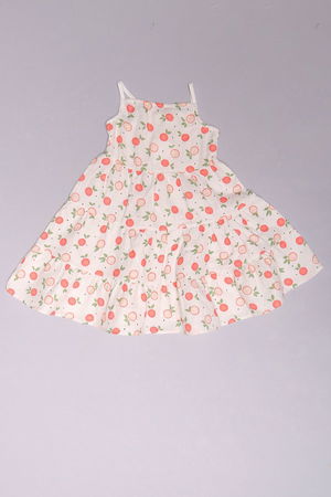 3-7 Years Child Dress White