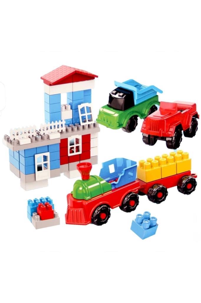 100 Piece Train Station Set