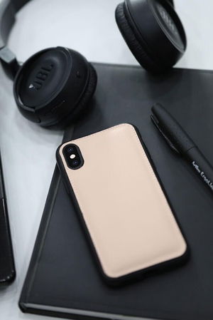 Powder Leather iPhone X / XS Phone Case