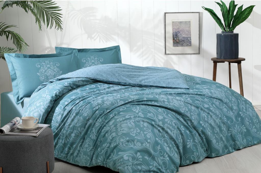 Özdilek Double Ranforce Duvet Cover Antico Petrol