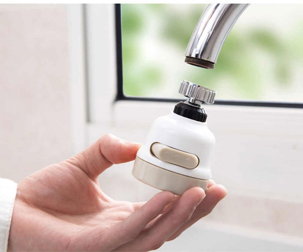 Movable Faucet Head - 3 Functions