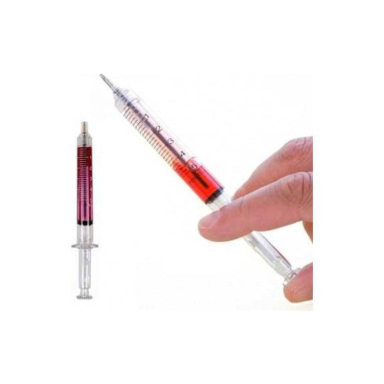 Syringe Shaped Ballpoint Pen Syringe Pen