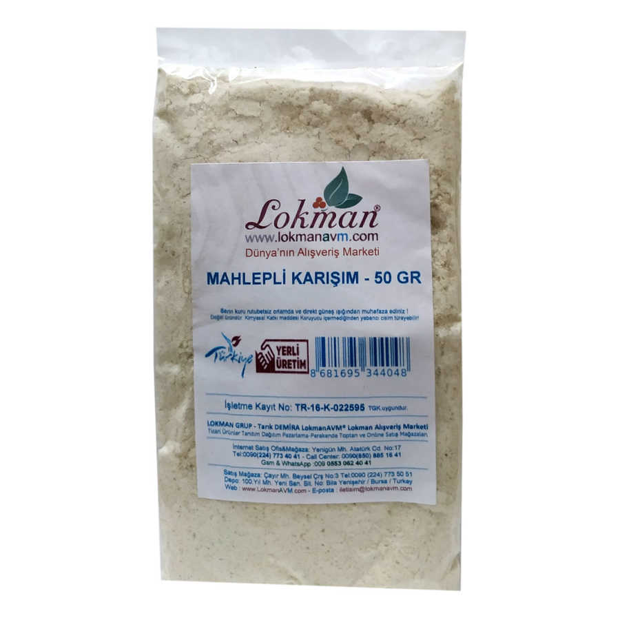 Mahlepli Mix Cake Cookies Pastry Additive 50 Gr Package